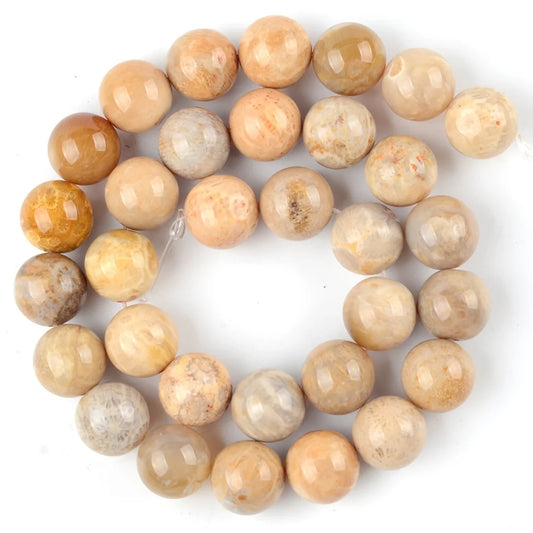 Natural Chrysanthemum Onyx Beads – 4–12mm Round Loose Beads for Jewelry Making